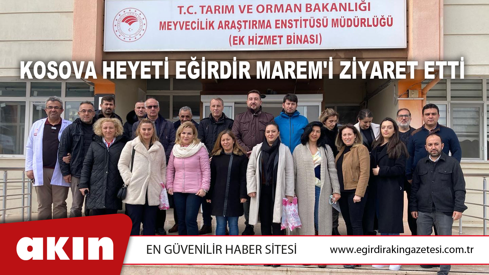 Kosova Heyeti Eğirdir MAREM'i Ziyaret Etti
