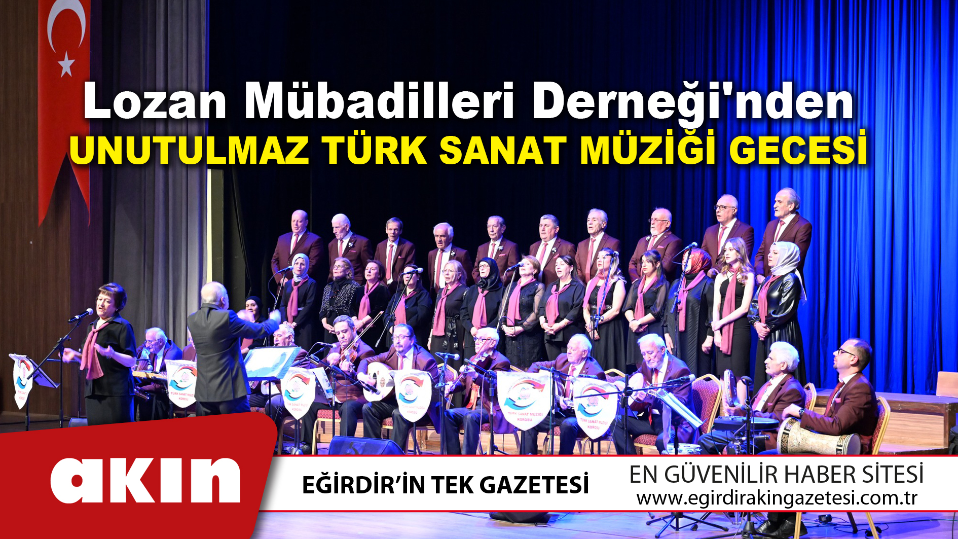 Lozan Mübadilleri Derneği'nden Unutulmaz Türk Sanat Müziği Gecesi