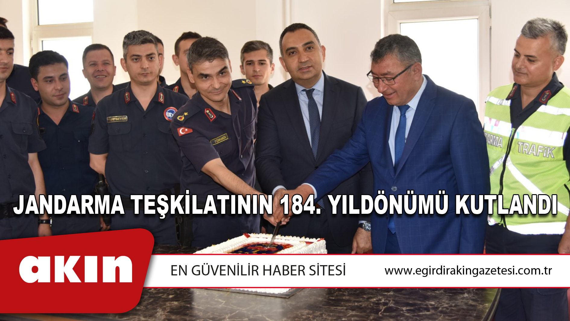 Jandarma Teşkilatının 184. Yıldönümü Kutlandı