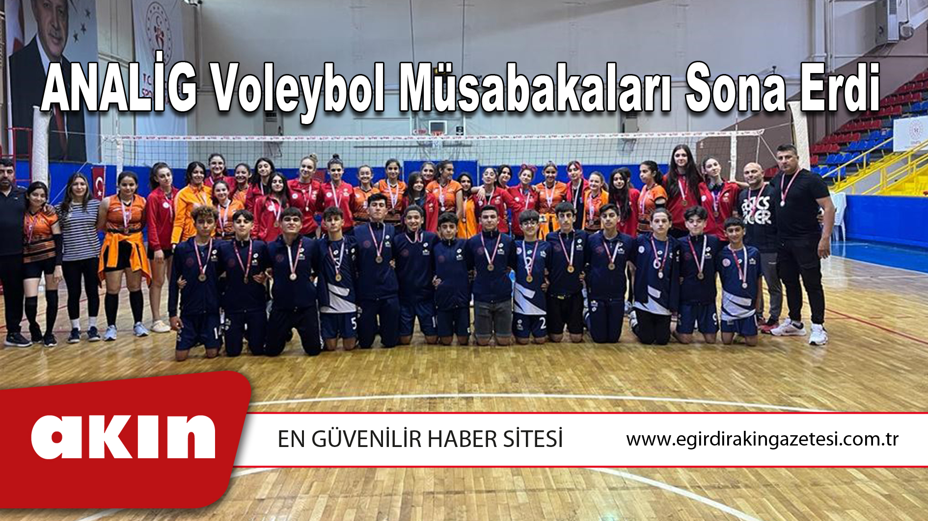 ANALİG Voleybol Müsabakaları Sona Erdi