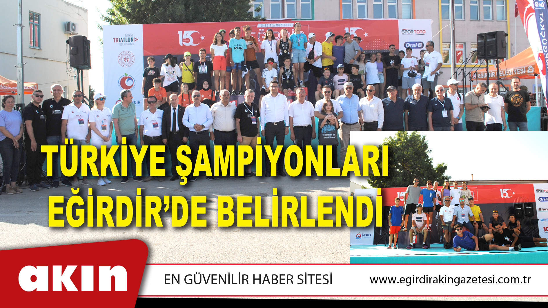 TÜRKİYE ŞAMPİYONLARI EĞİRDİR’DE BELİRLENDİ