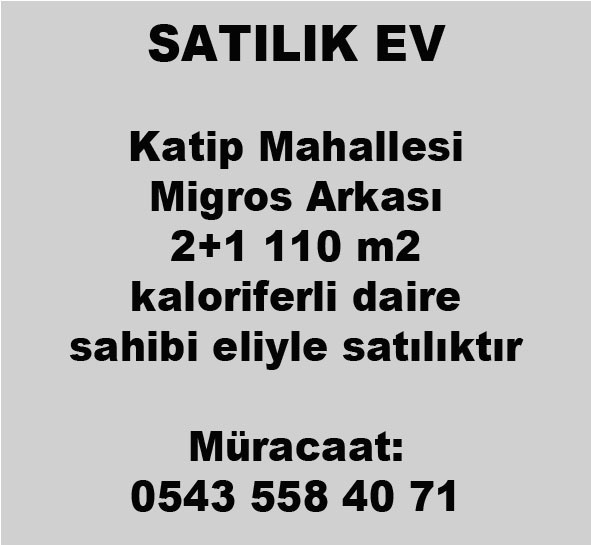 SATILIK EV