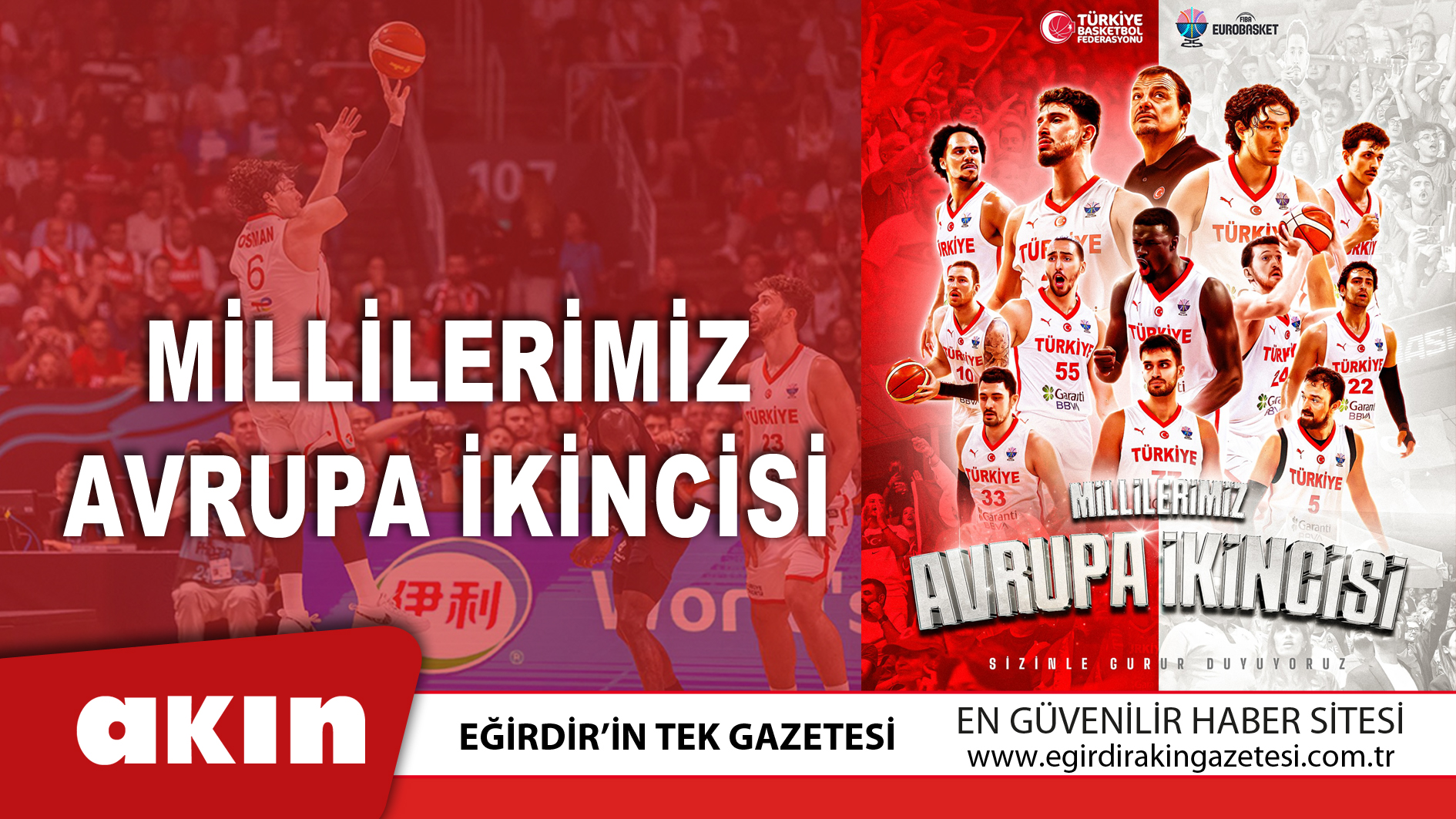 eğirdir haber,akın gazetesi,egirdir haberler,son dakika,MİLLİLERİMİZ AVRUPA İKİNCİSİ