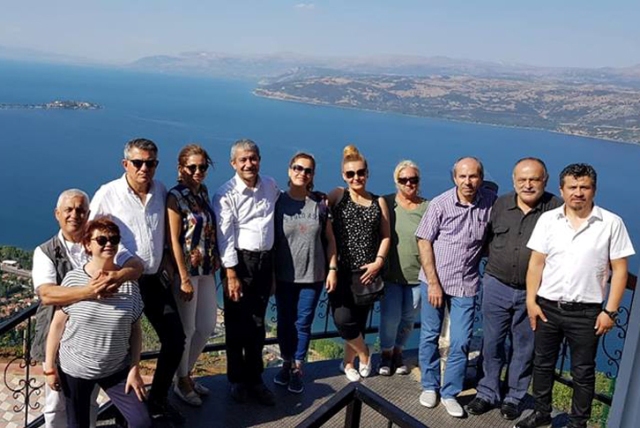AGF Yönetim Kurulu üyeleri Eğirdir'e hayran kaldı 