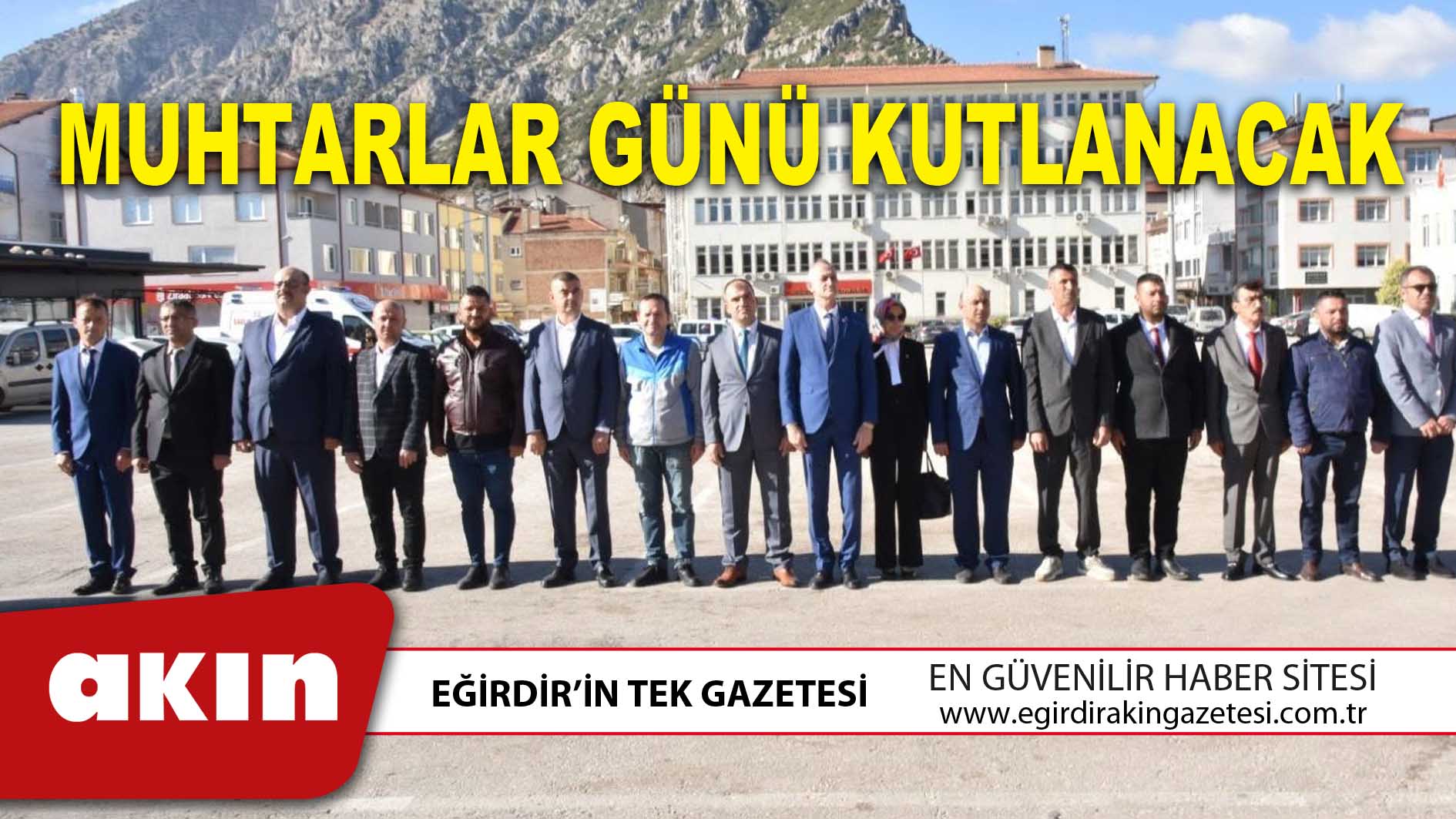 MUHTARLAR GÜNÜ KUTLANACAK