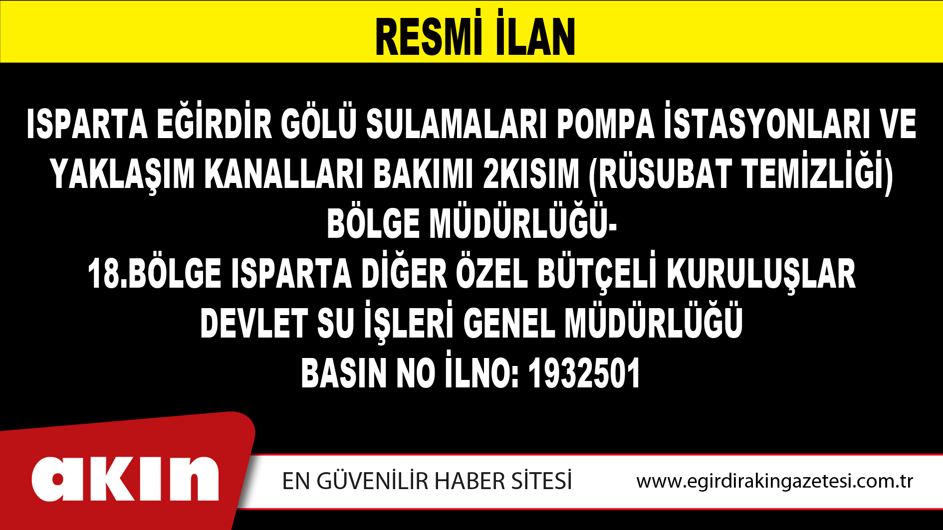 ISPARTA EĞİRDİR GÖLÜ SULAMALARI POMPA İSTASYONLARI VE YAKLAŞIM KANALLARI BAKIMI 2KISIM (RÜSUBAT TEMİZLİĞİ)