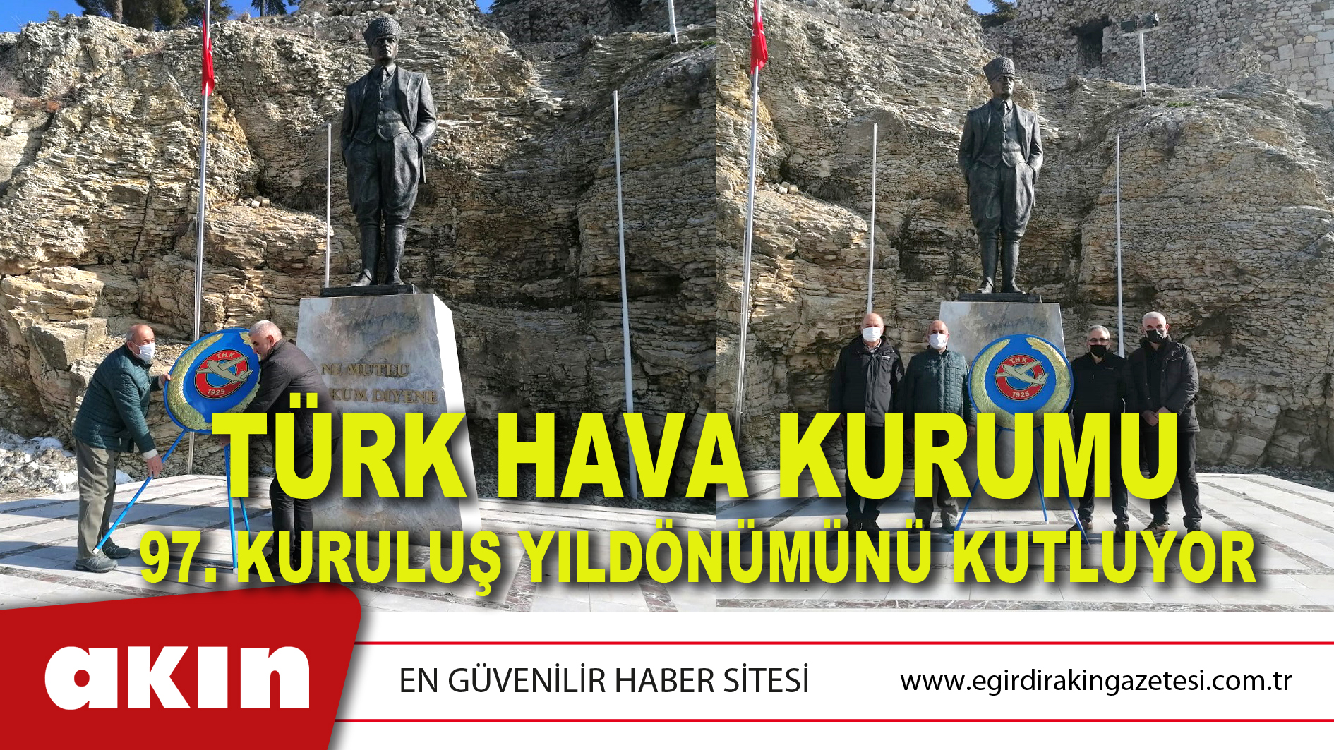 TÜRK HAVA KURUMU 97. KURULUŞ YILDÖNÜMÜNÜ KUTLUYOR