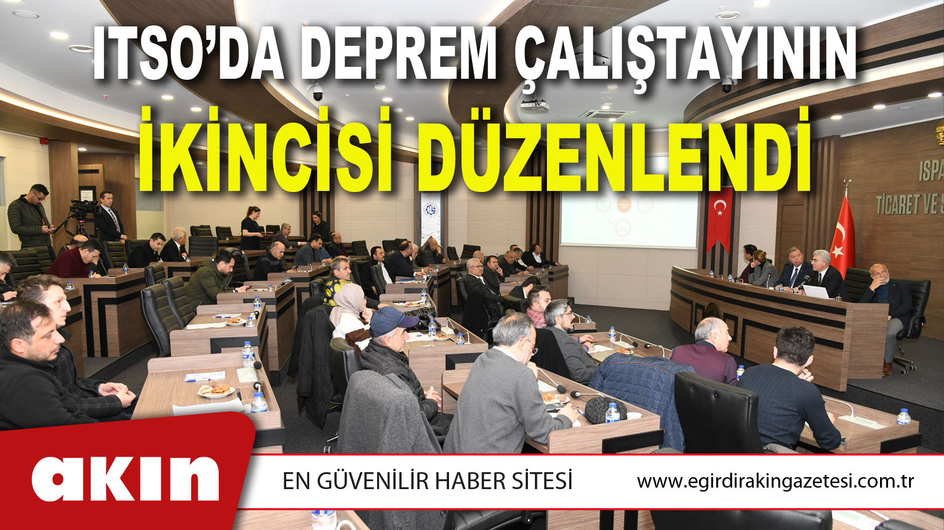 ITSO’da Deprem Çalıştayının İkincisi Düzenlendi