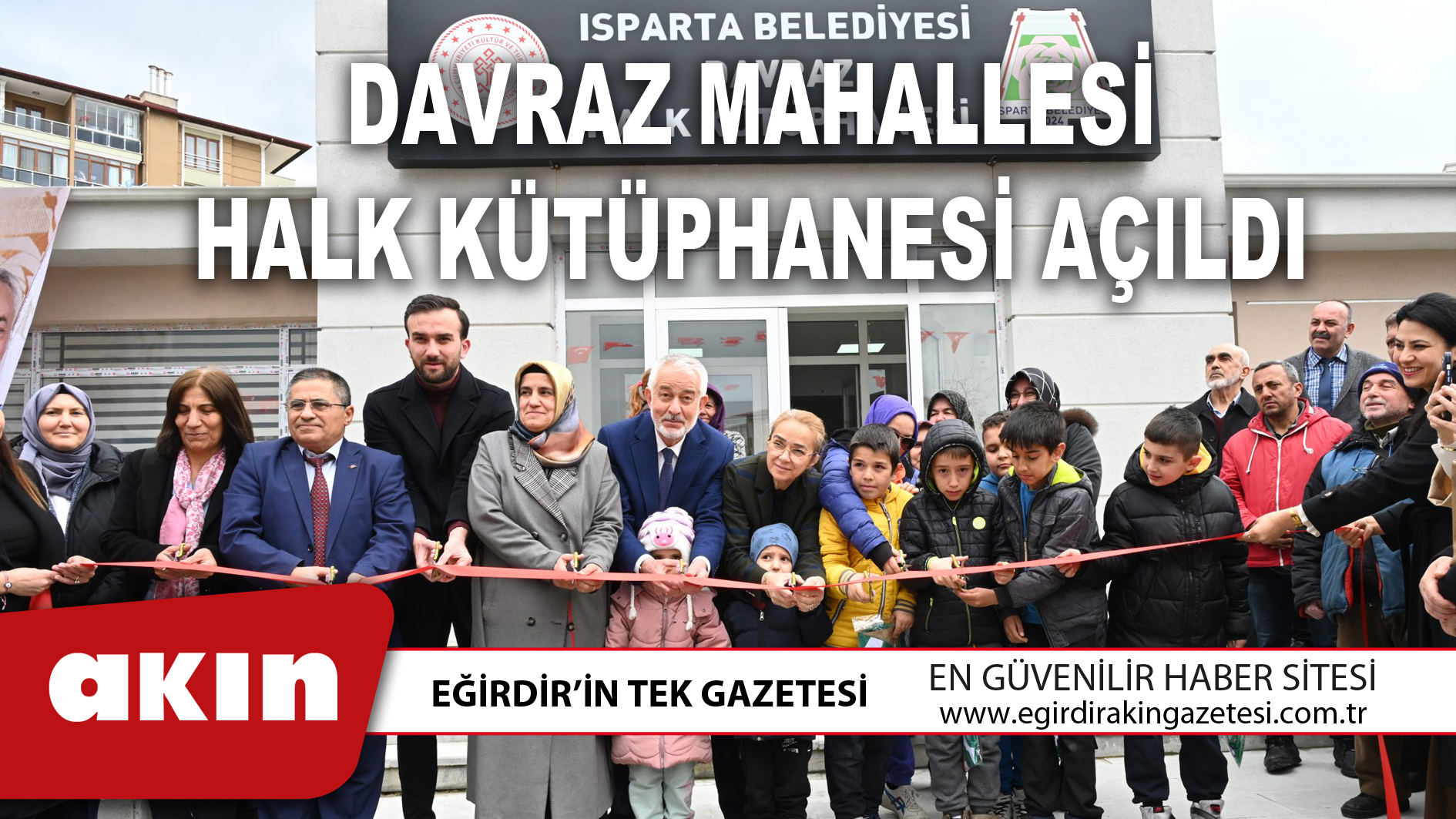 DAVRAZ MAHALLESİ HALK KÜTÜPHANESİ AÇILDI