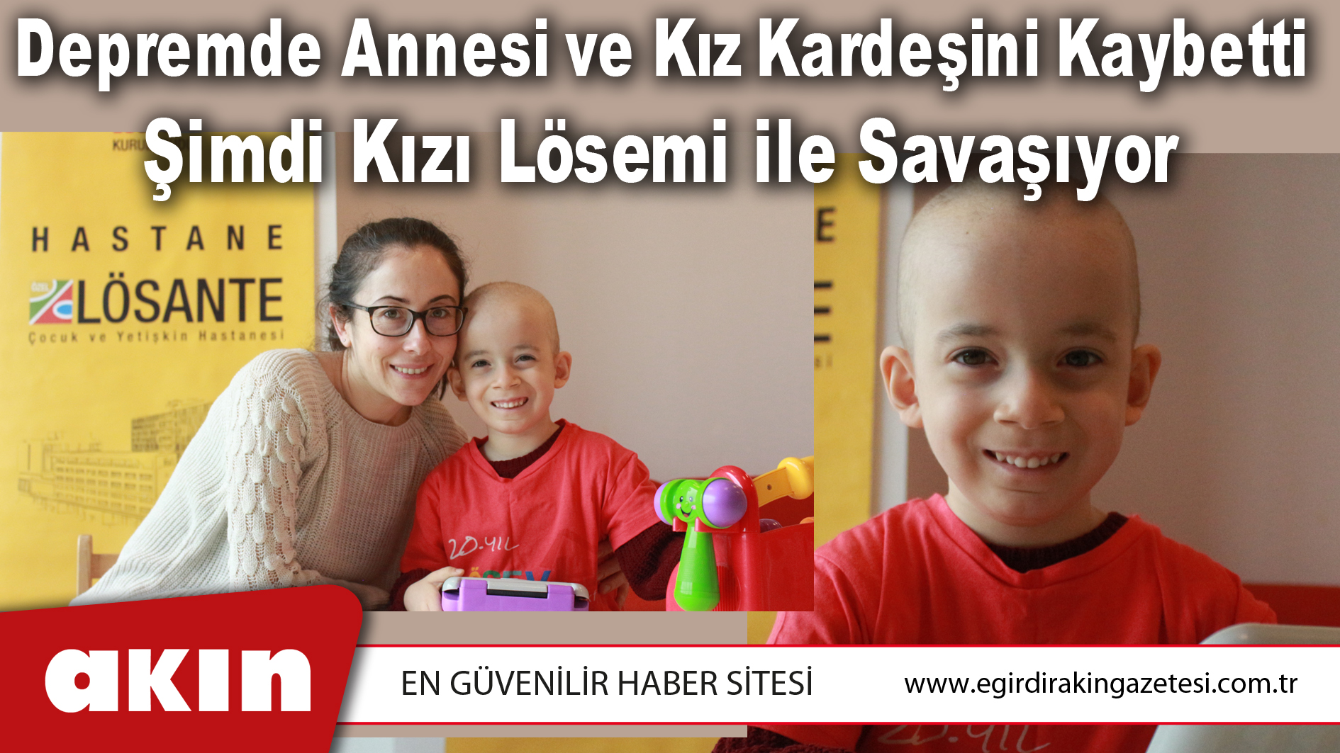 DEPREMDE ÇINARLARIMI KAYBETTİM LÖSEMİ YÜZÜNDEN TOHUMUMU KAYBEDEMEM