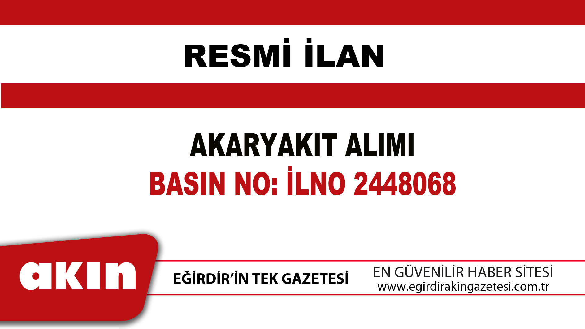 eğirdir haber,akın gazetesi,egirdir haberler,son dakika,AKARYAKIT ALIMI