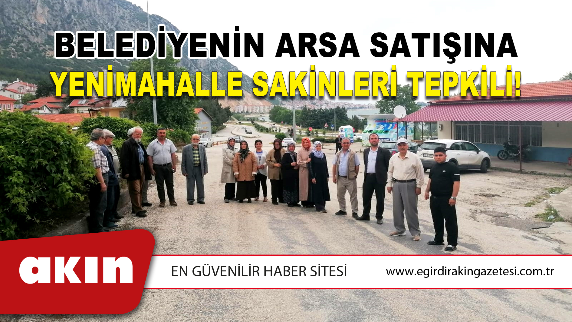 Belediyenin Arsa Satışına Yenimahalle Sakinleri Tepkili!