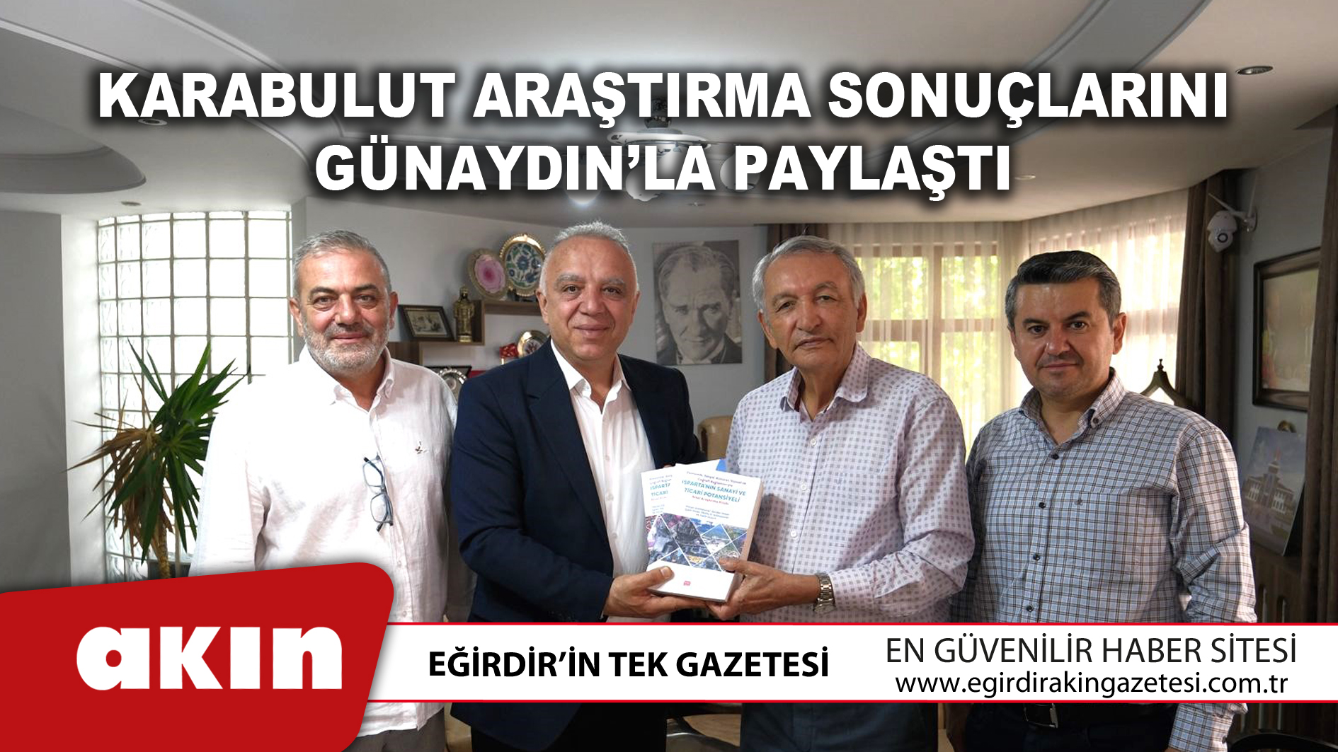 Karabulut Araştırma Sonuçlarını Günaydın’la Paylaştı