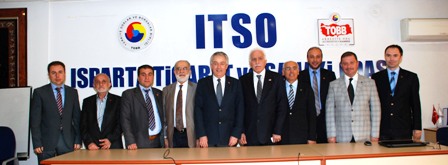 ITSO, iki Siyasi Parti Genel Başkanını aynı anda ağırladı