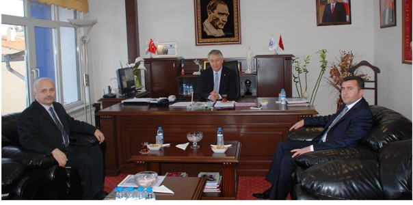 SGK İl Müdürü Bayram ITSO'yu ziyaret etti