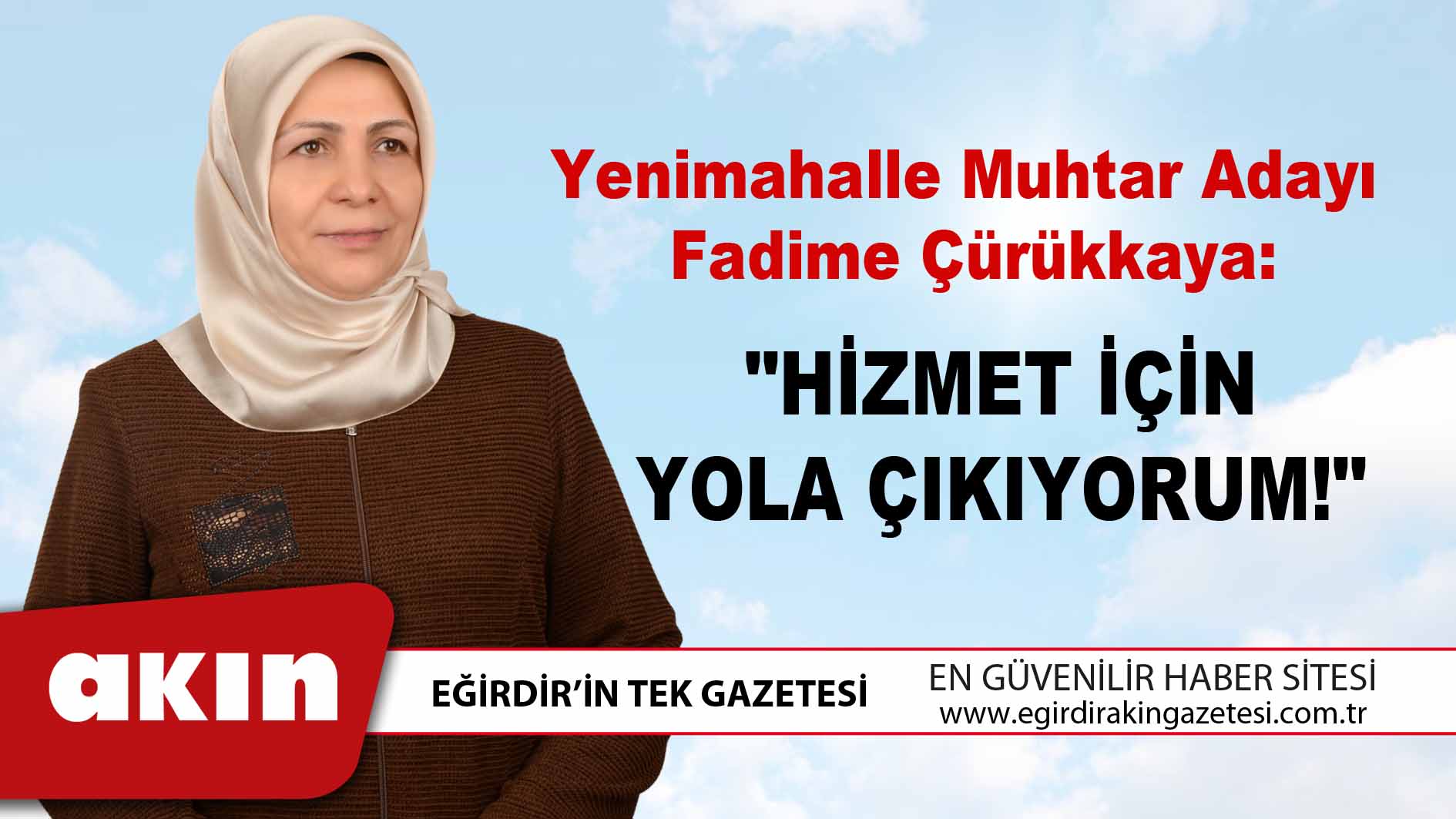 Yenimahalle Muhtar Adayı Fadime Çürükkaya