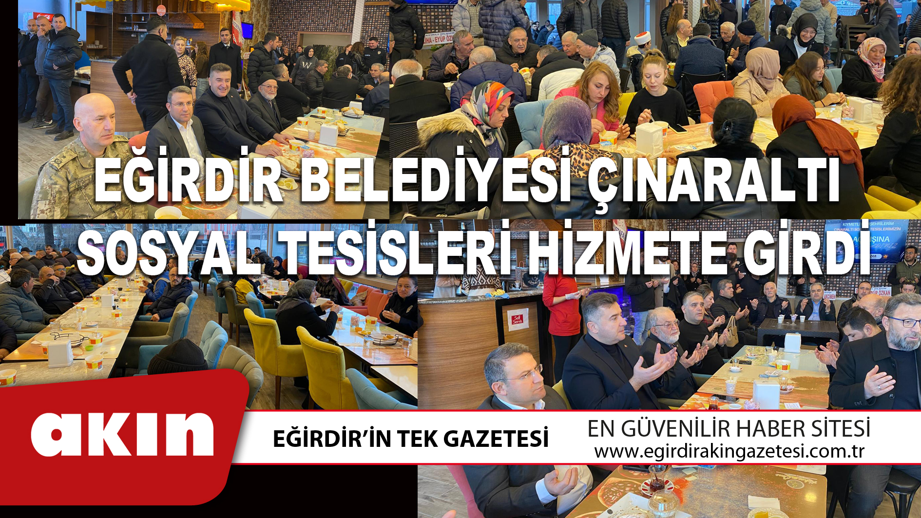 eğirdir haber,akın gazetesi,egirdir haberler,son dakika,EĞİRDİR BELEDİYESİ ÇINARALTI SOSYAL TESİSLERİ HİZMETE GİRDİ