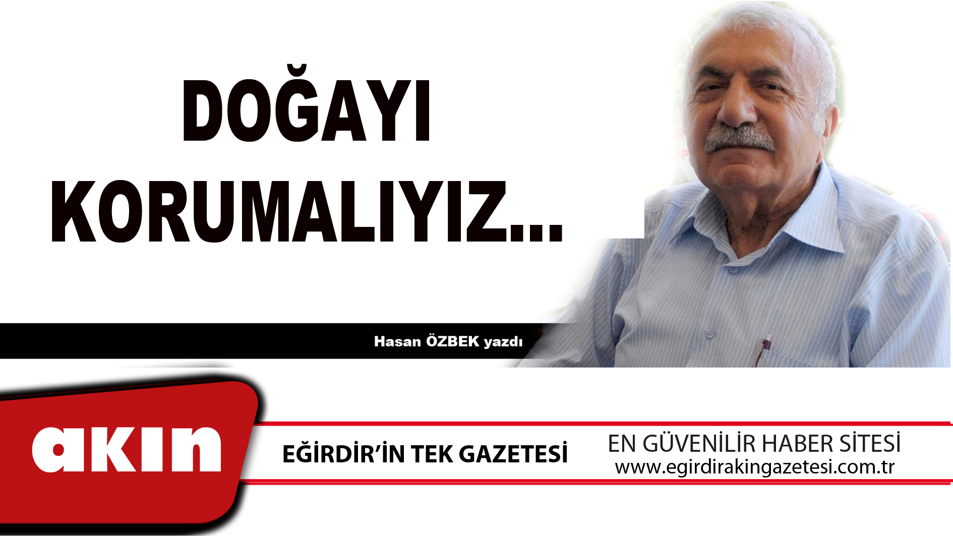 DOĞAYI KORUMALIYIZ