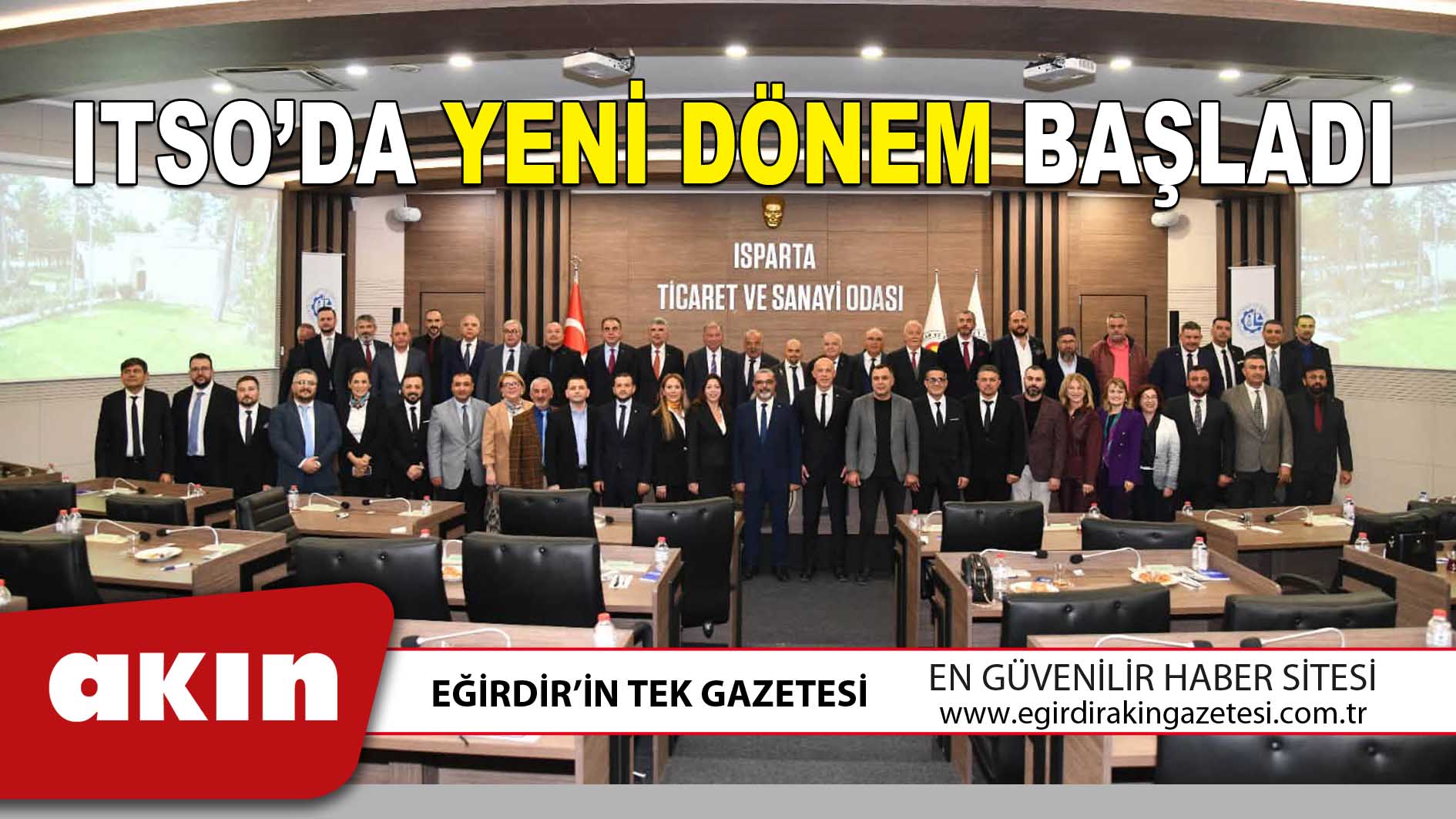 ITSO’DA YENİ DÖNEM BAŞLADI