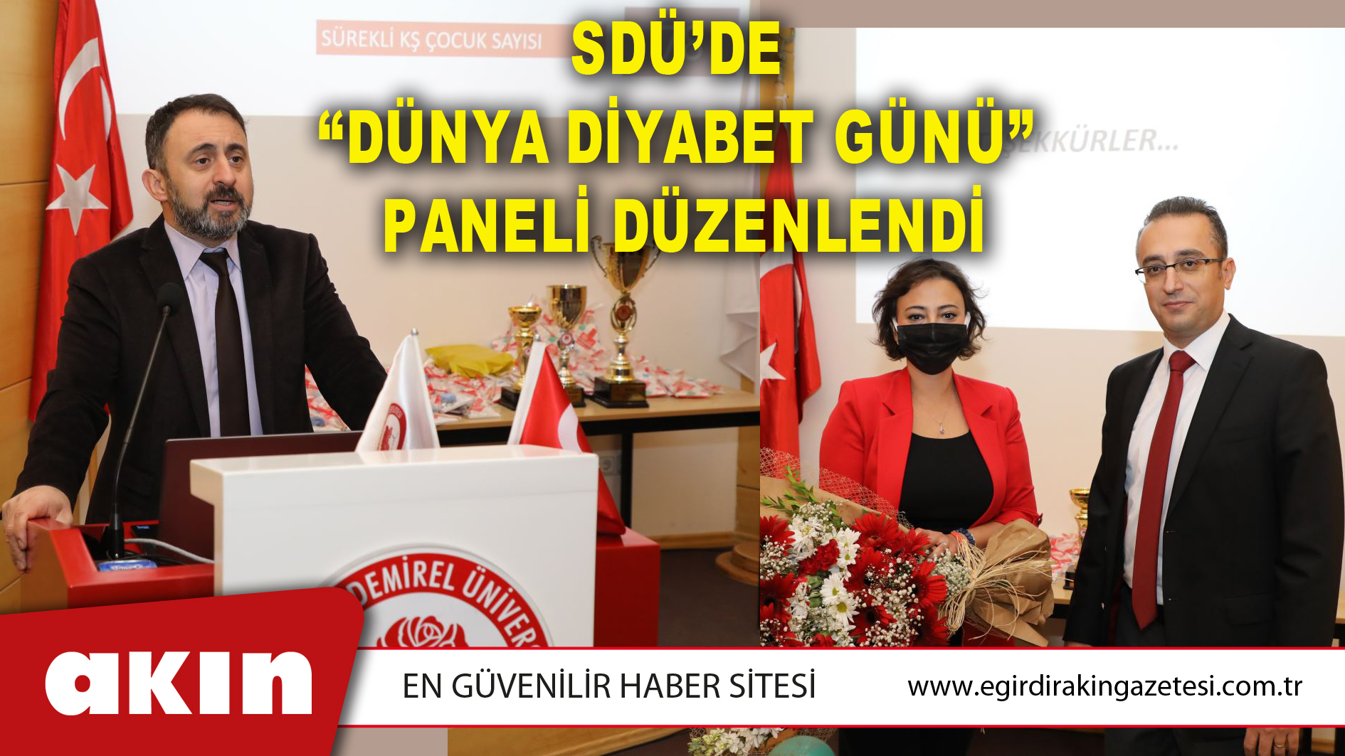 SDÜ’de Dünya Diyabet Günü Paneli Düzenlendi