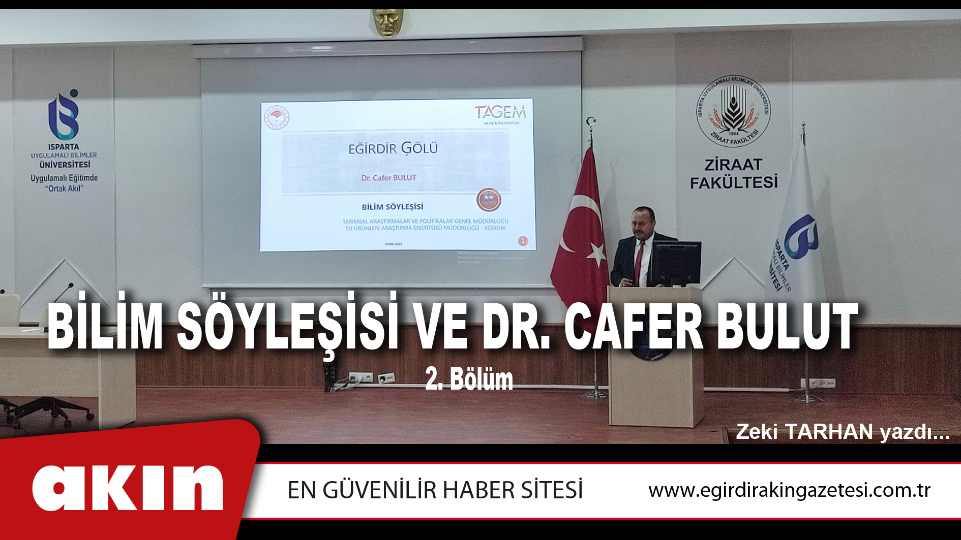 BİLİM SÖYLEŞİSİ VE DR. CAFER BULUT (2. Bölüm)