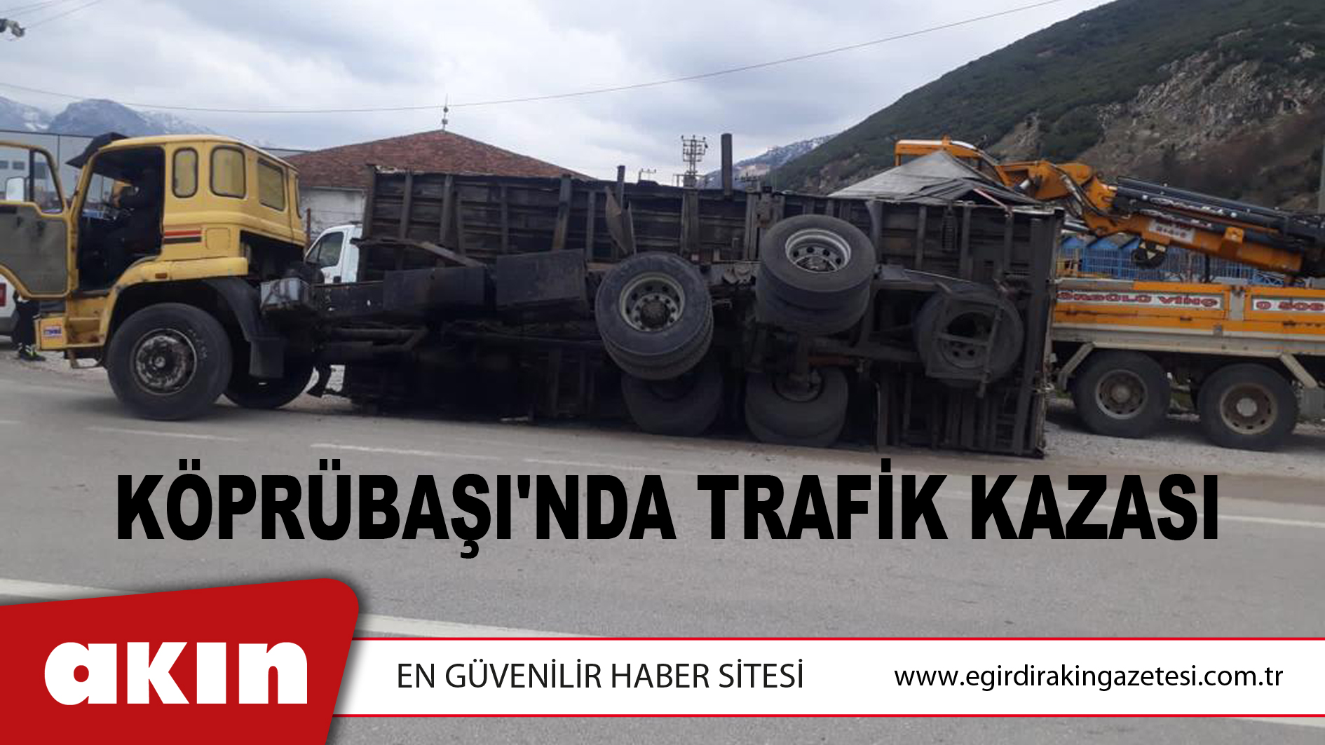 Köprübaşı'nda Trafik Kazası