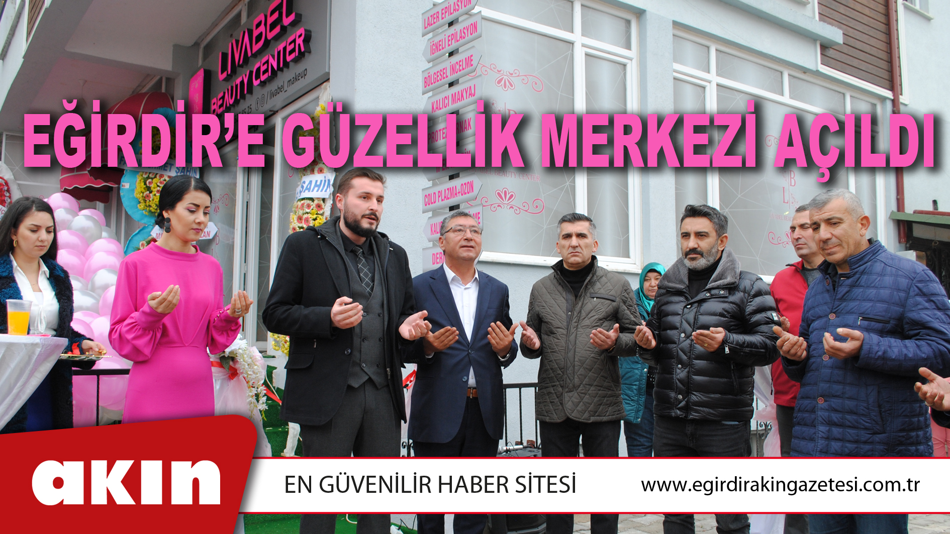 eğirdir haber,akın gazetesi,egirdir haberler,son dakika,EĞİRDİR’E GÜZELLİK MERKEZİ AÇILDI
