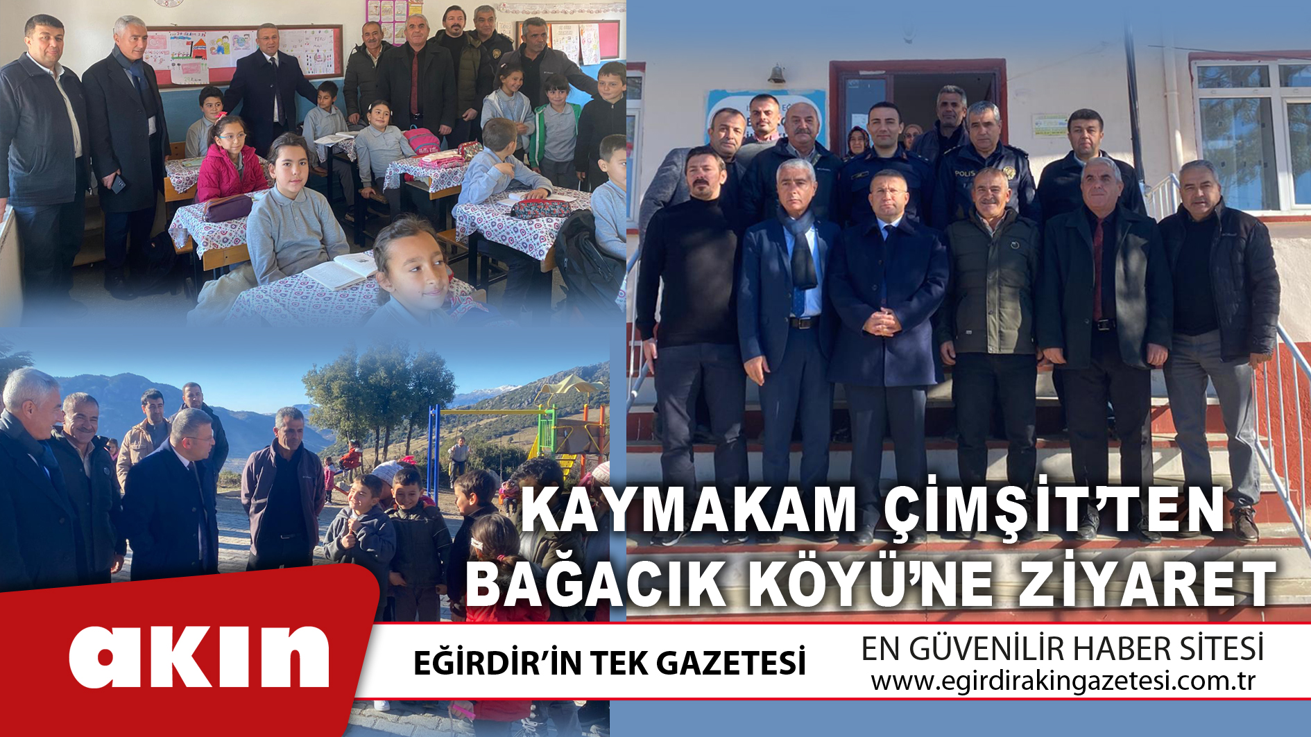Kaymakam Çimşit’ten Bağacık Köyü’ne Ziyaret