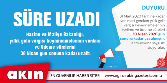 SÜRE UZADI