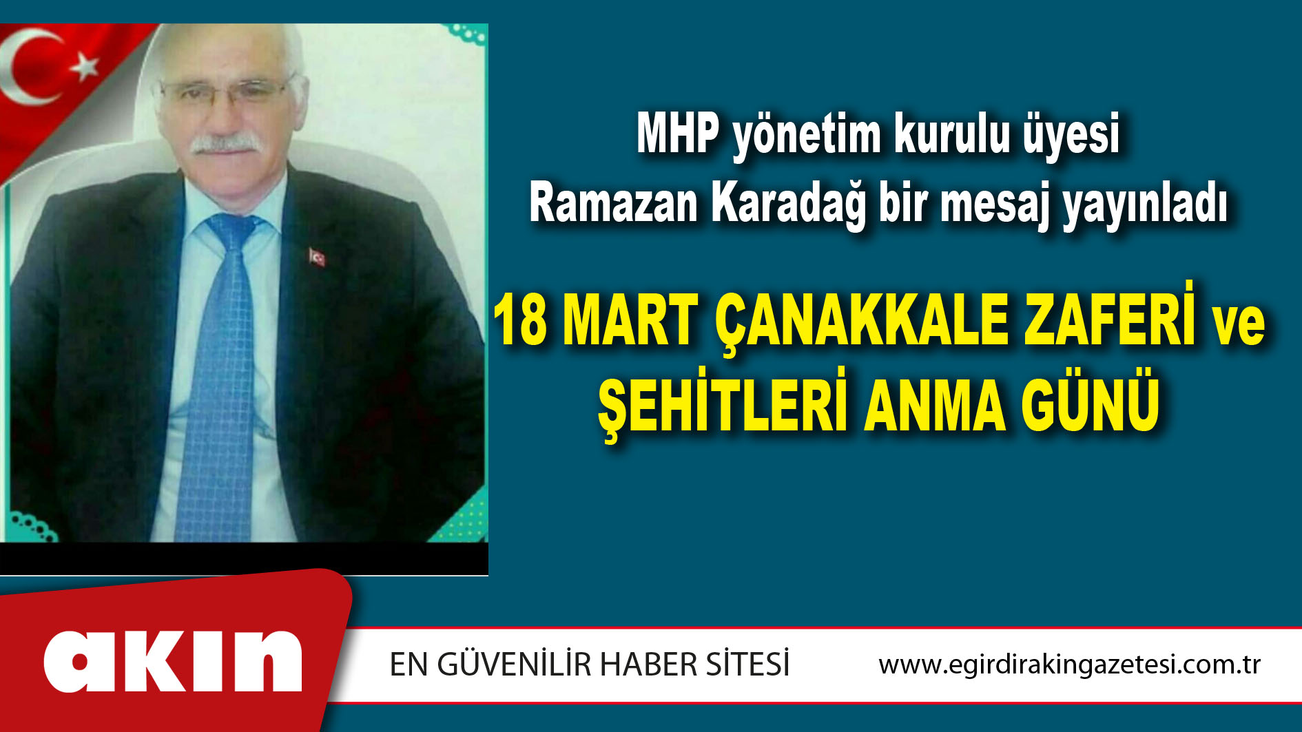 18 MART ÇANAKKALE ZAFERİ ve ŞEHİTLERİ ANMA GÜNÜ