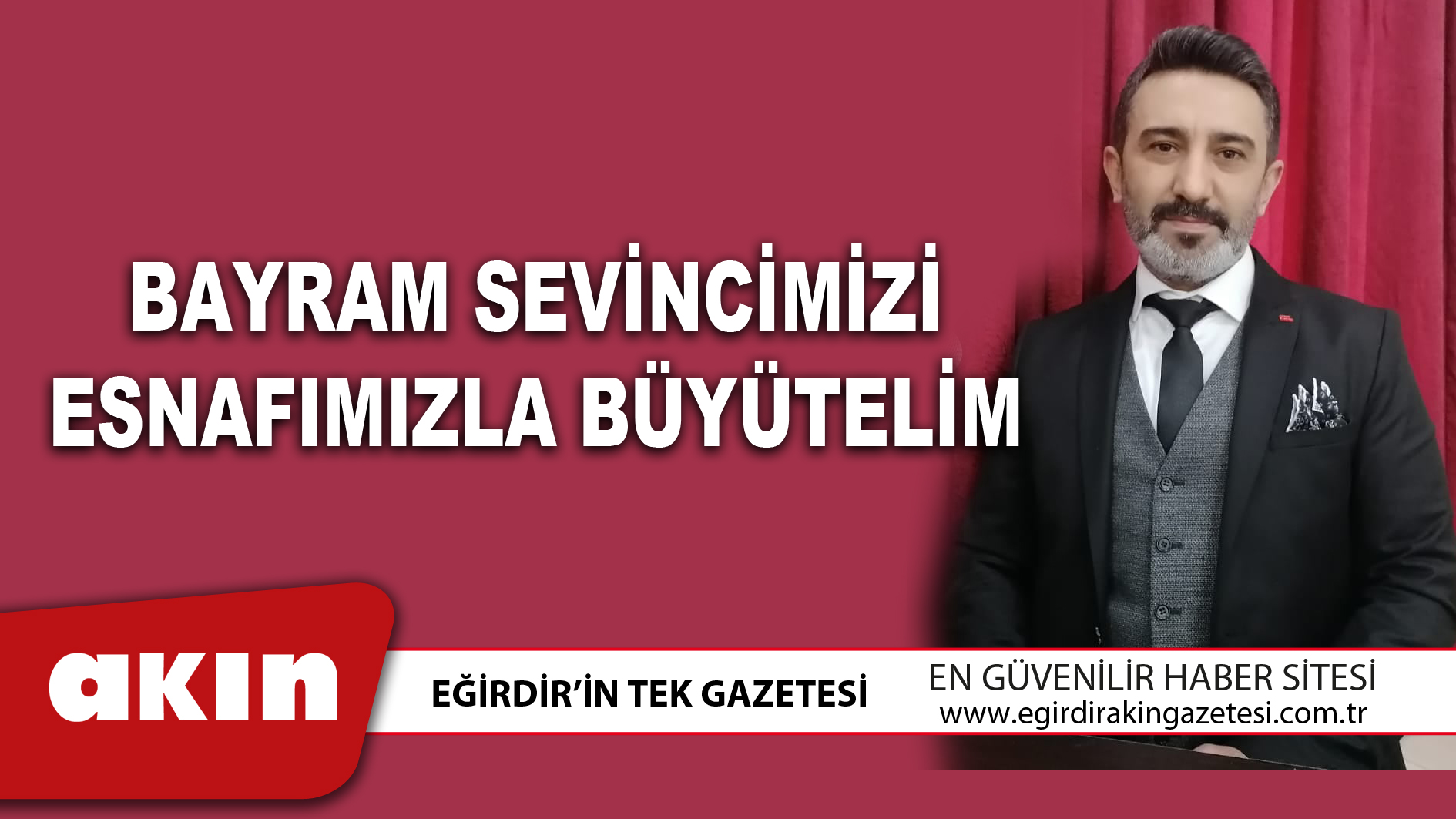 BAYRAM SEVİNCİMİZİ ESNAFIMIZLA BÜYÜTELİM