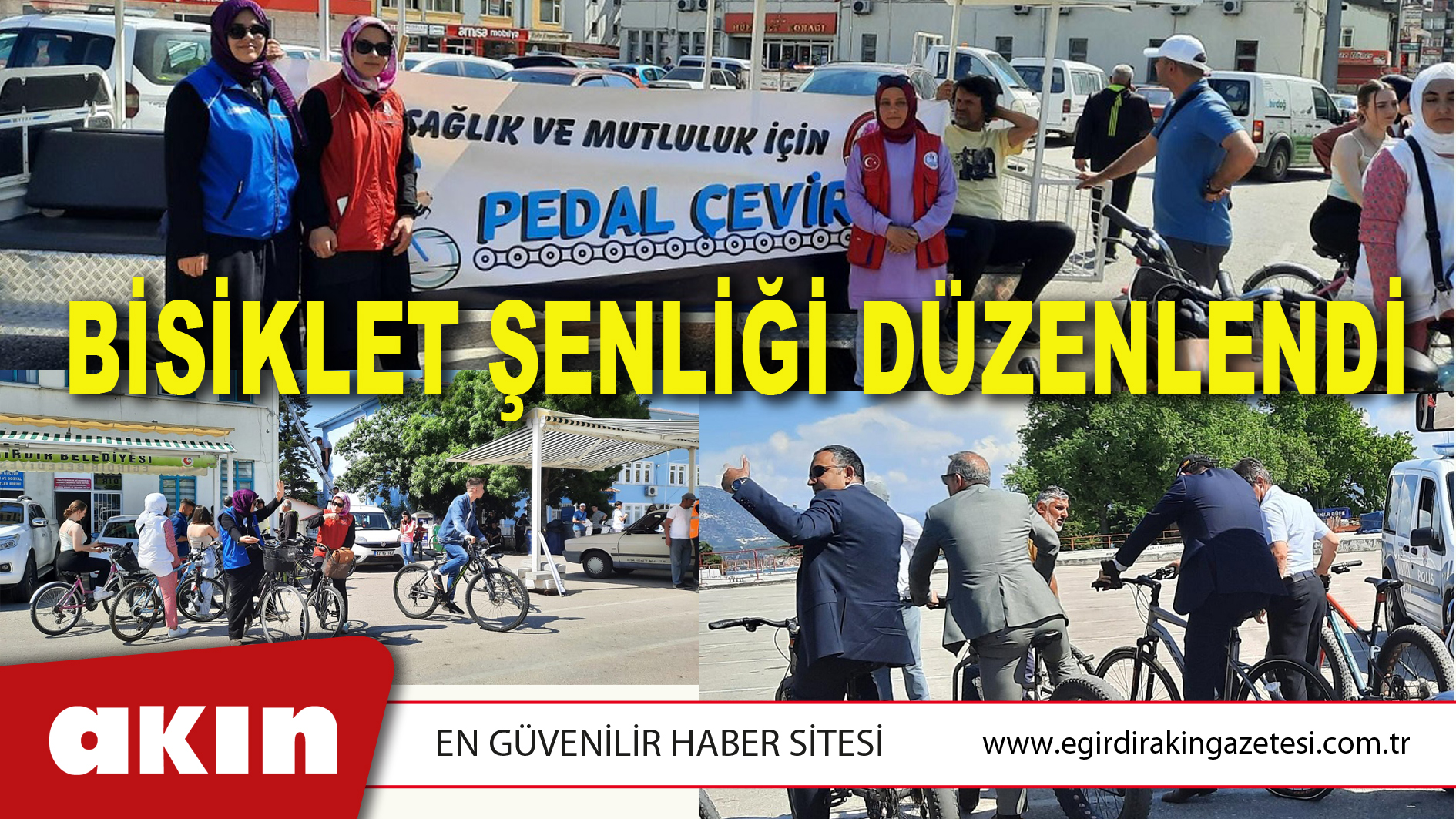 BİSİKLET ŞENLİĞİ DÜZENLENDİ