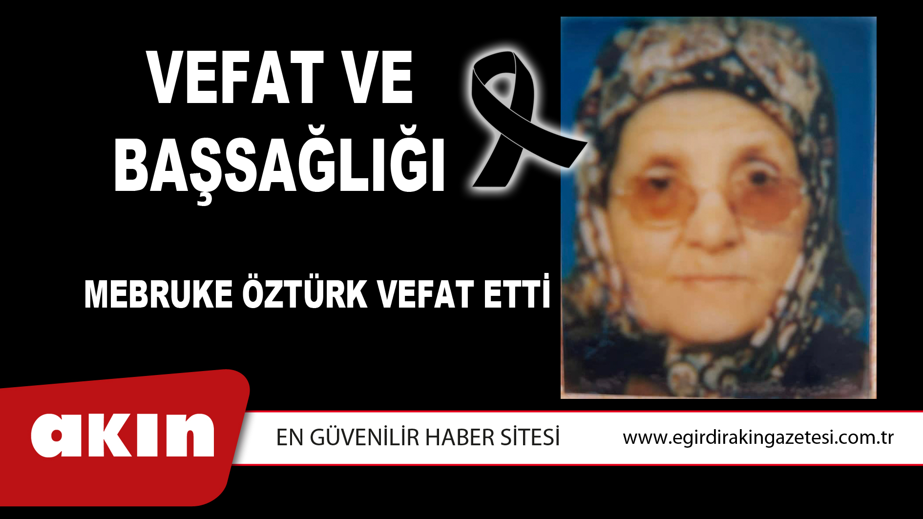VEFAT ve BAŞSAĞLIĞI