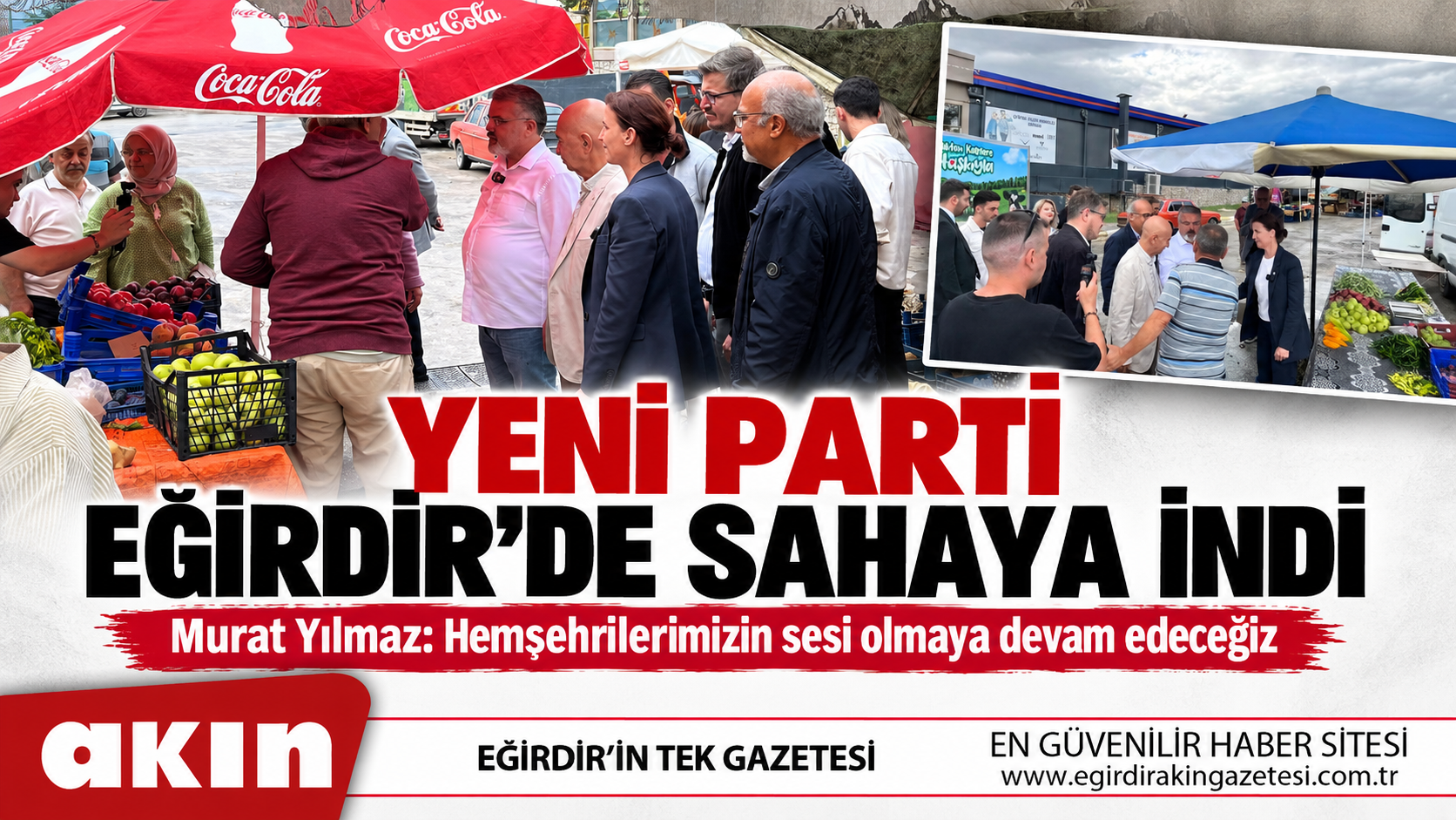 Yeni Parti Eğirdir İlçe Teşkilatı Sahaya İndi