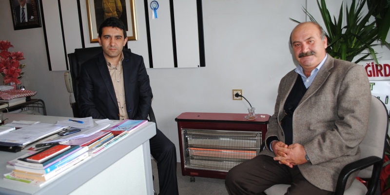 Esnaf Odası Başkanı Yalkın'ı Ziyaret Ettik