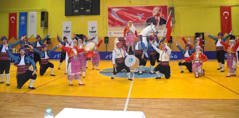 Eğirdir Halk Oyunları Ekibi Birinci Oldu