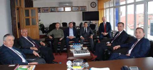 ITSO Başkanı Şükrü Başdeğirmen, İşadamı Akın'ı yatırıma davet etti