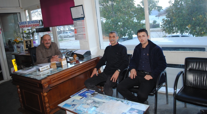 Demirağ ve Karagül Gazetemizi Ziyaret Etti