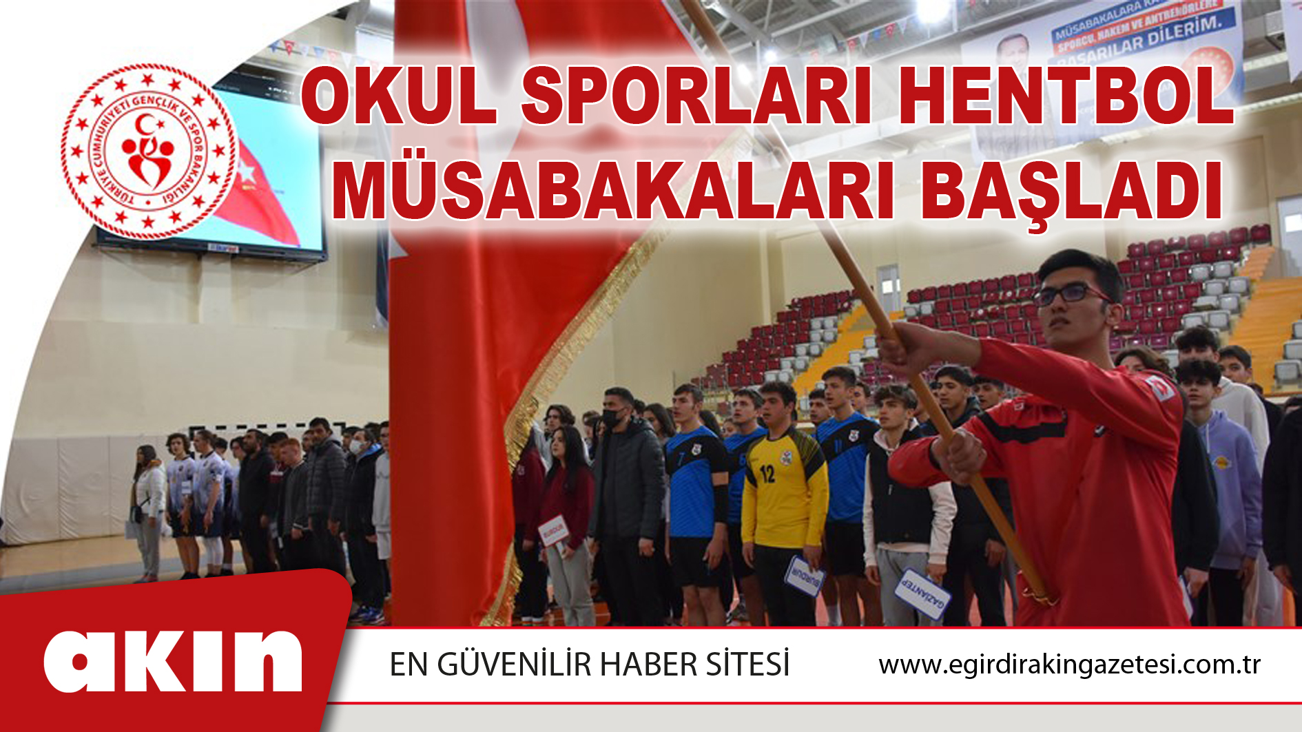 Okul Sporları Hentbol Müsabakaları Başladı