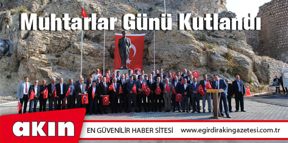 Muhtarlar Günü Kutlandı