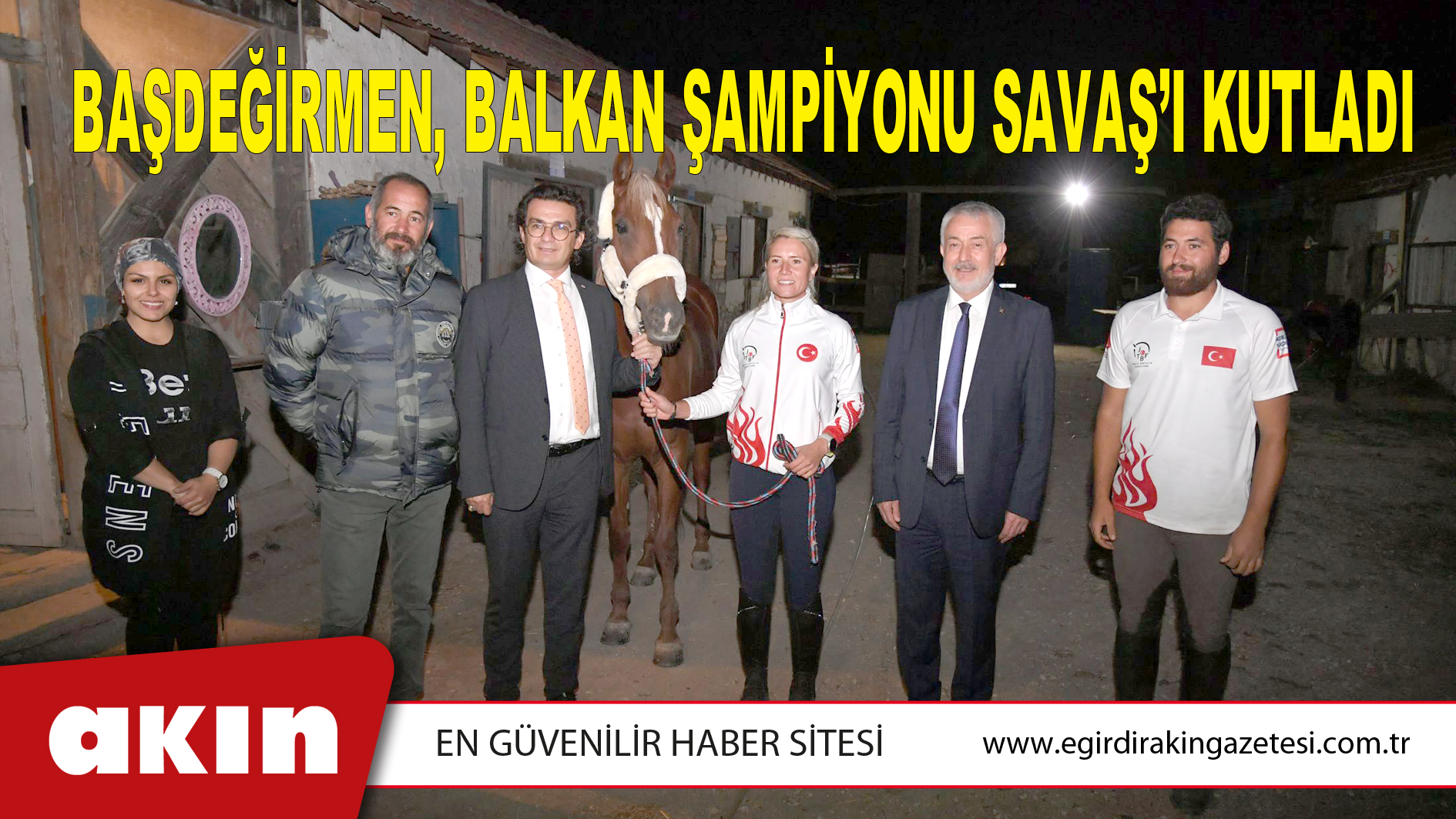 Başdeğirmen, Balkan Şampiyonu Savaş’ı Kutladı 