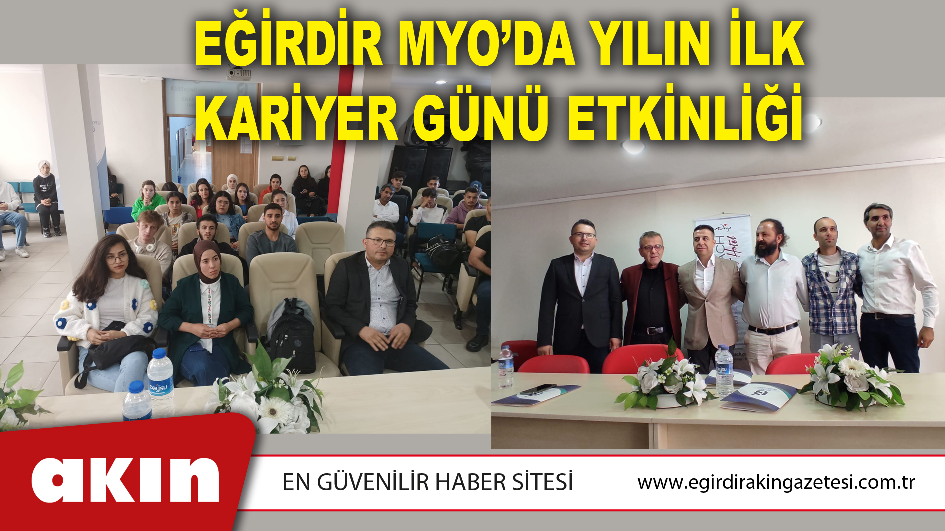 EĞİRDİR MYO’DA YILIN İLK KARİYER GÜNÜ ETKİNLİĞİ