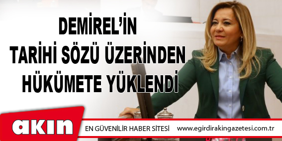 Demirel’in Tarihi Sözü Üzerinden Hükümete Yüklendi