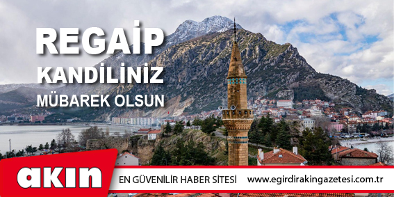 Regaib Gecesi idrak edilecek