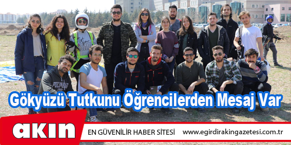 Gökyüzü Tutkunu Öğrencilerden Mesaj Var