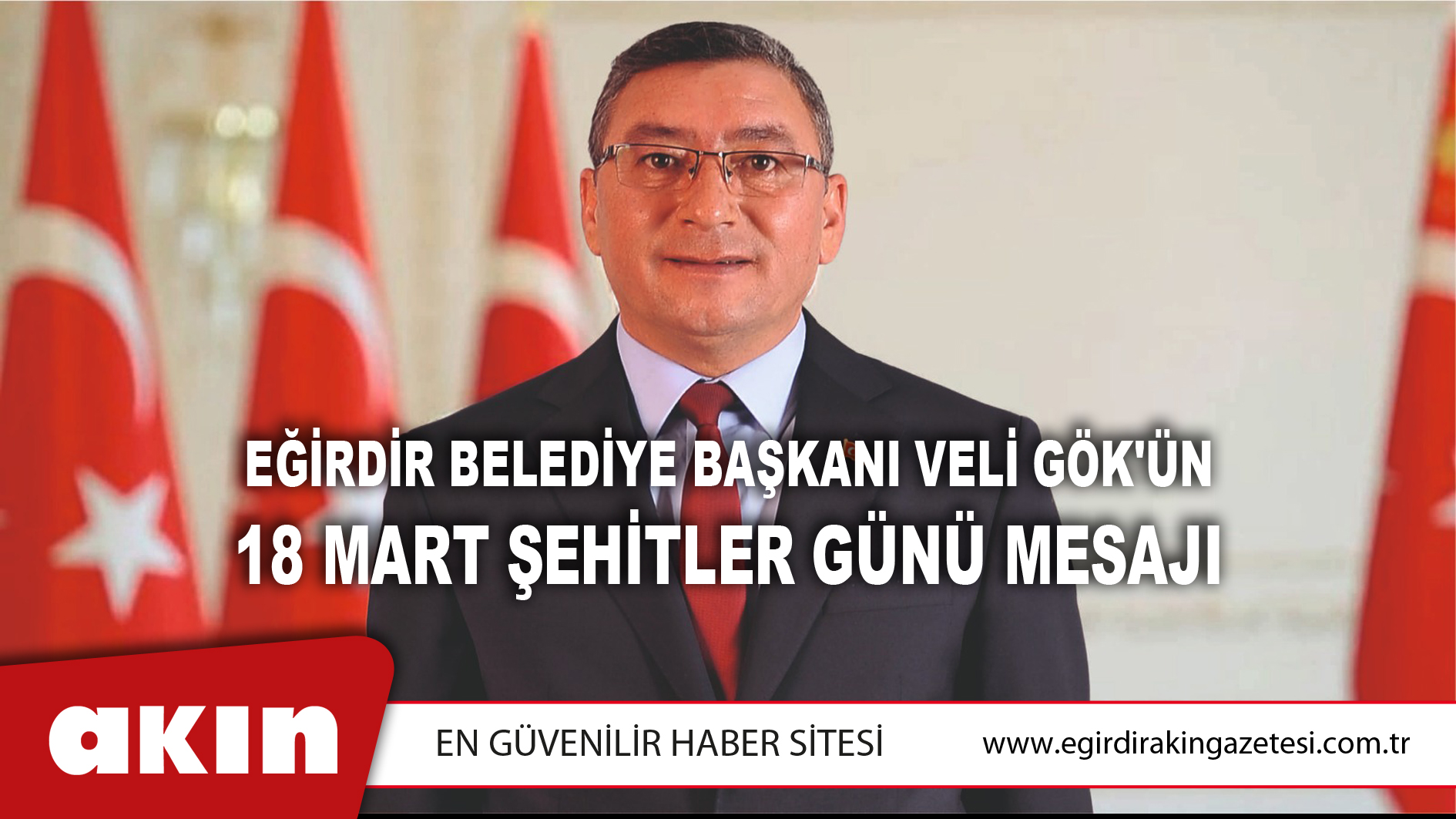 Başkan Veli Gök'ün 18 Mart Şehitler Günü Mesajı