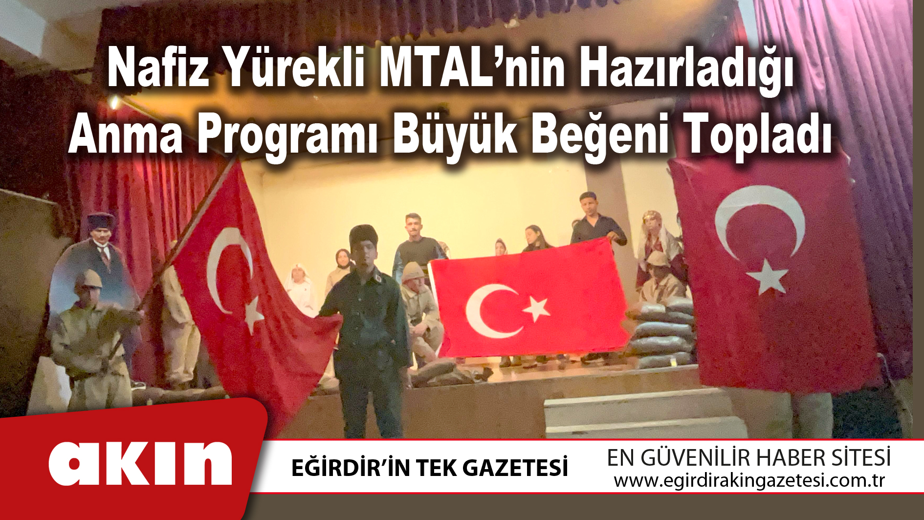 Nafiz Yürekli MTAL’nin Anma Programı Büyük Beğeni Topladı