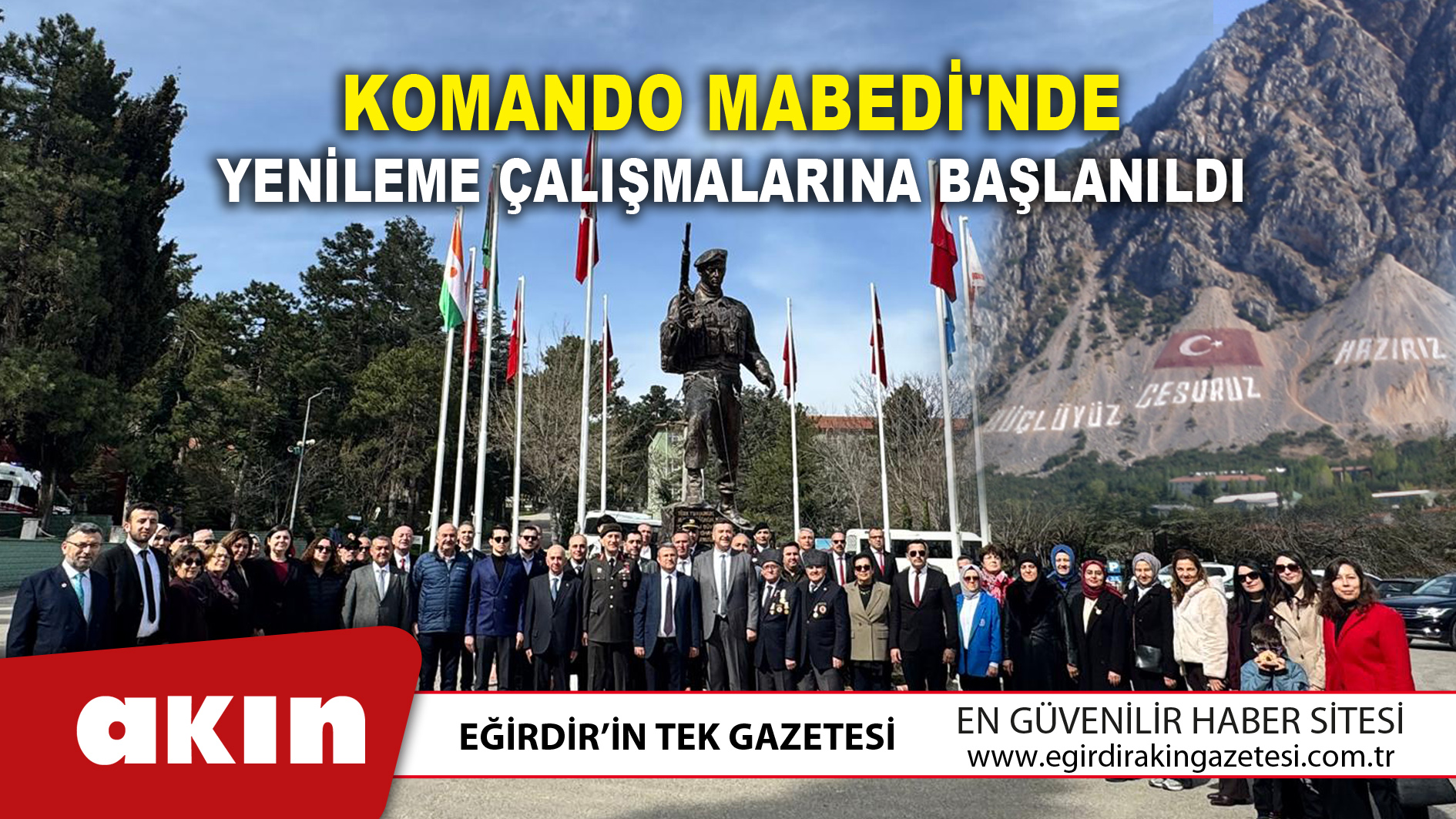 KOMANDO MABEDİ'NDE YENİLEME ÇALIŞMALARINA BAŞLANILDI