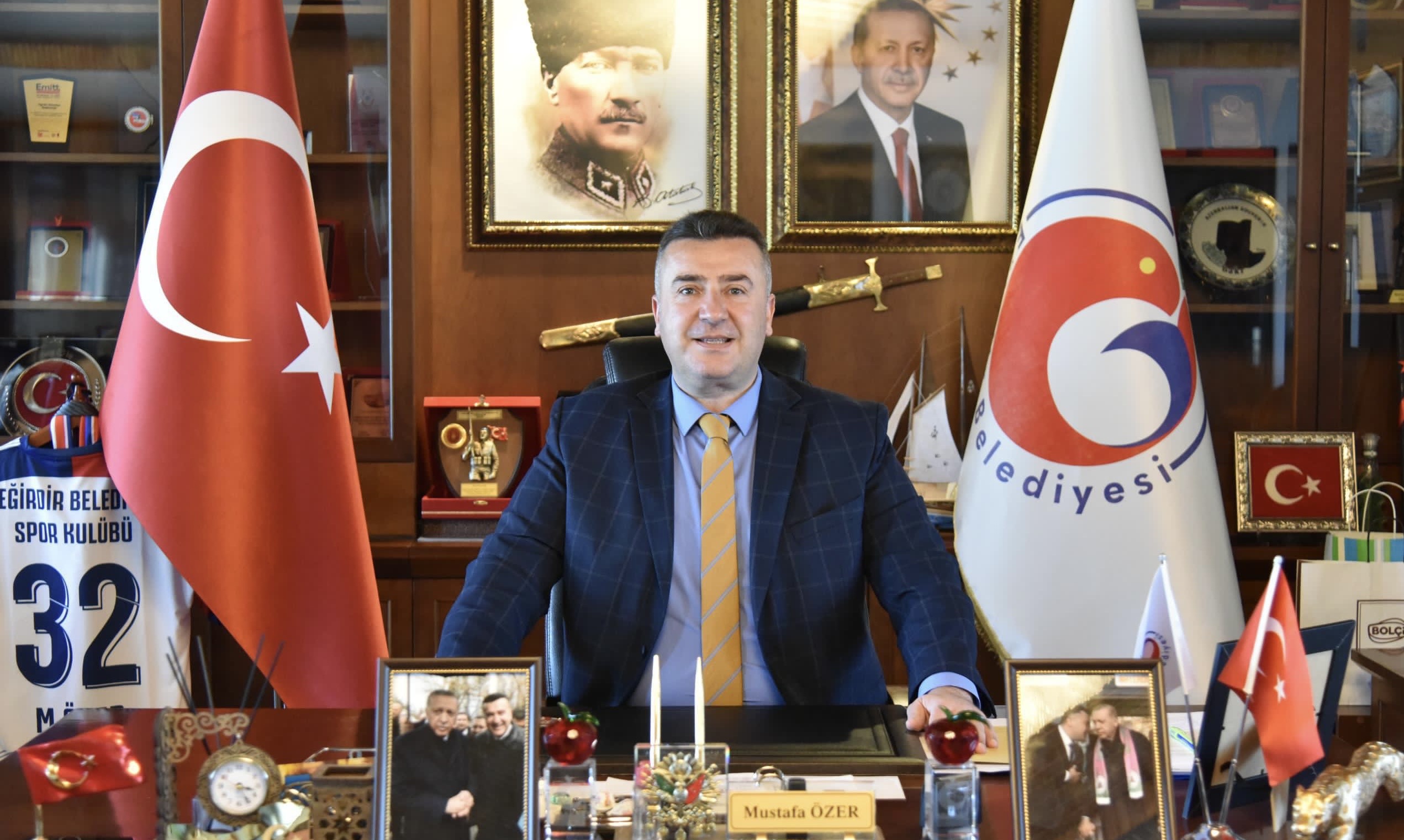 eğirdir haber,akın gazetesi,egirdir haberler,son dakika,Başkan Özer in Kutlama Mesajı 