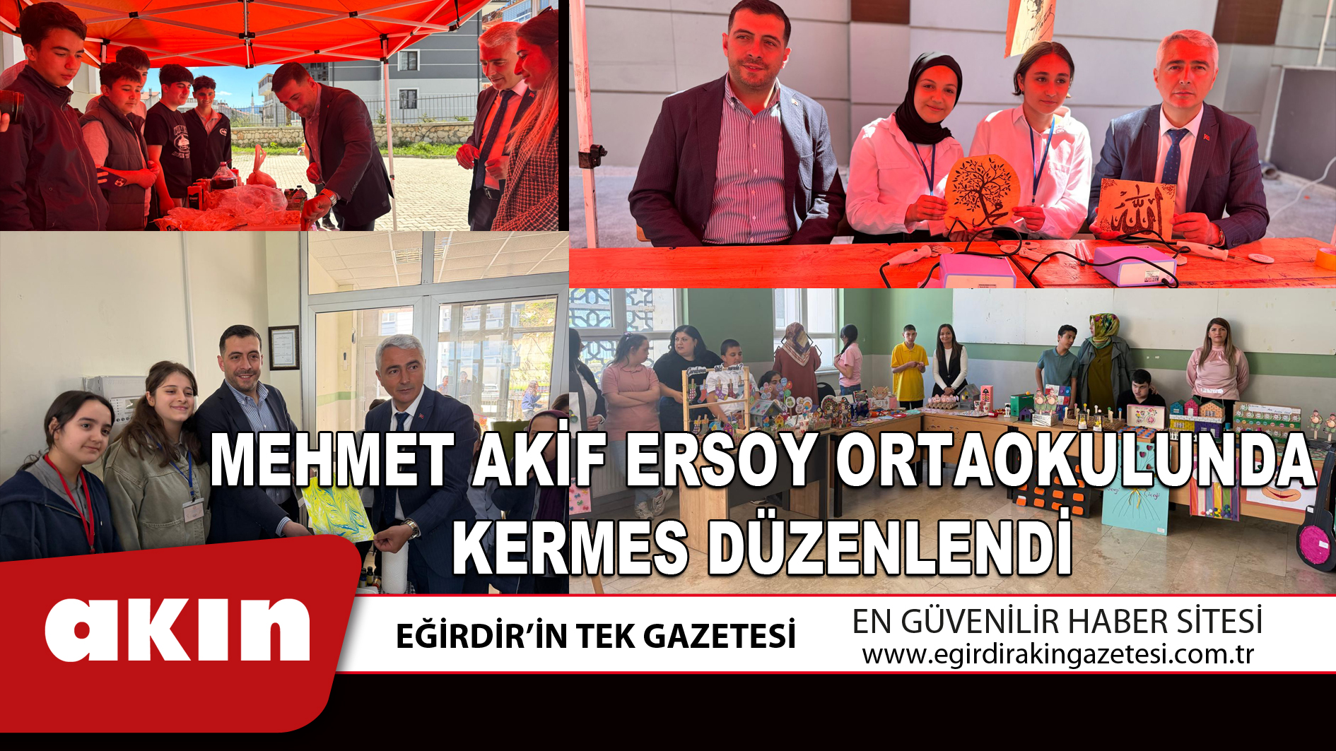 MEHMET AKİF ERSOY ORTAOKULUNDA KERMES DÜZENLENDİ